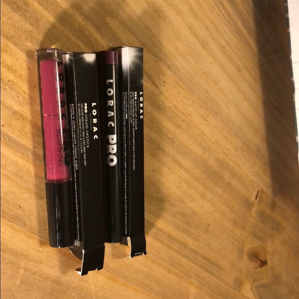⚡️3/$30⚡️Lorac Pro liquid lipstick & matte lip NWB